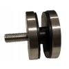 ROTULA FI 50x8 mm INOX SATYNA UCHWYT DO SZKŁA SZYBY BALUSTRADY PUNKTOWY