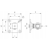 Zawias Do Bramy Furtki Regulowany M16 80x80