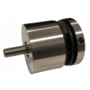 ROTULA FI 50x30 mm INOX SATYNA UCHWYT DO SZKŁA SZYBY BALUSTRADY PUNKTOWY