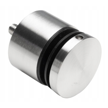 ROTULA FI 50x30 mm INOX SATYNA UCHWYT DO SZKŁA SZYBY BALUSTRADY PUNKTOWY
