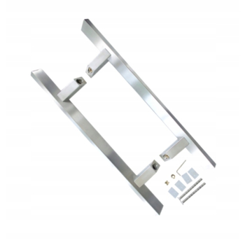 ANTABA POCHWYT UCHWYT INOX DO FURTKI DRZWI 45&#176; 800MM 80CM NIERDZEWNY