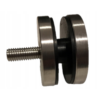 ROTULA FI 50x8 mm INOX SATYNA UCHWYT DO SZKŁA SZYBY BALUSTRADY PUNKTOWY