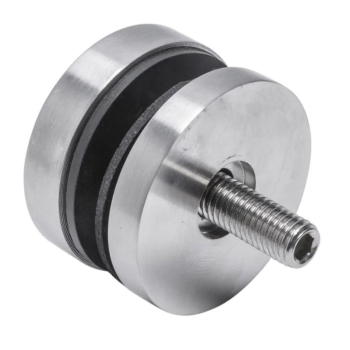 ROTULA FI 50x8 mm INOX SATYNA UCHWYT DO SZKŁA SZYBY BALUSTRADY PUNKTOWY