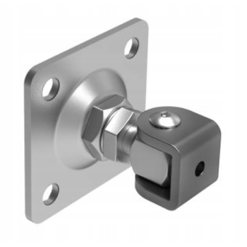 Zawias Do Bramy Furtki Regulowany M16 80x80