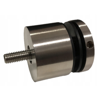 ROTULA FI 50x30 mm INOX SATYNA UCHWYT DO SZKŁA SZYBY BALUSTRADY PUNKTOWY